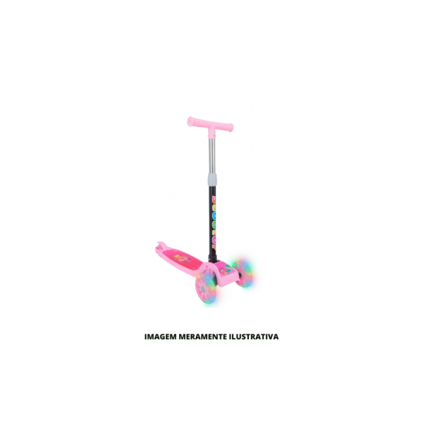 BRINQUEDO - SPIN - PATINETE 3 RODAS COM LUZES